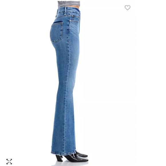 Good American Good Classic High Rise Boot Jean - women's 28 / 6 - Picture 6 of 12